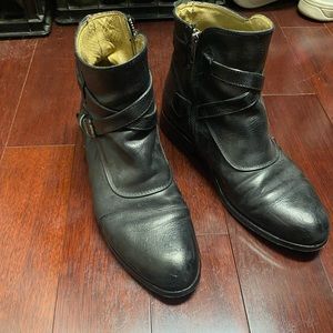 Frye Booties - Jayden Cross strap